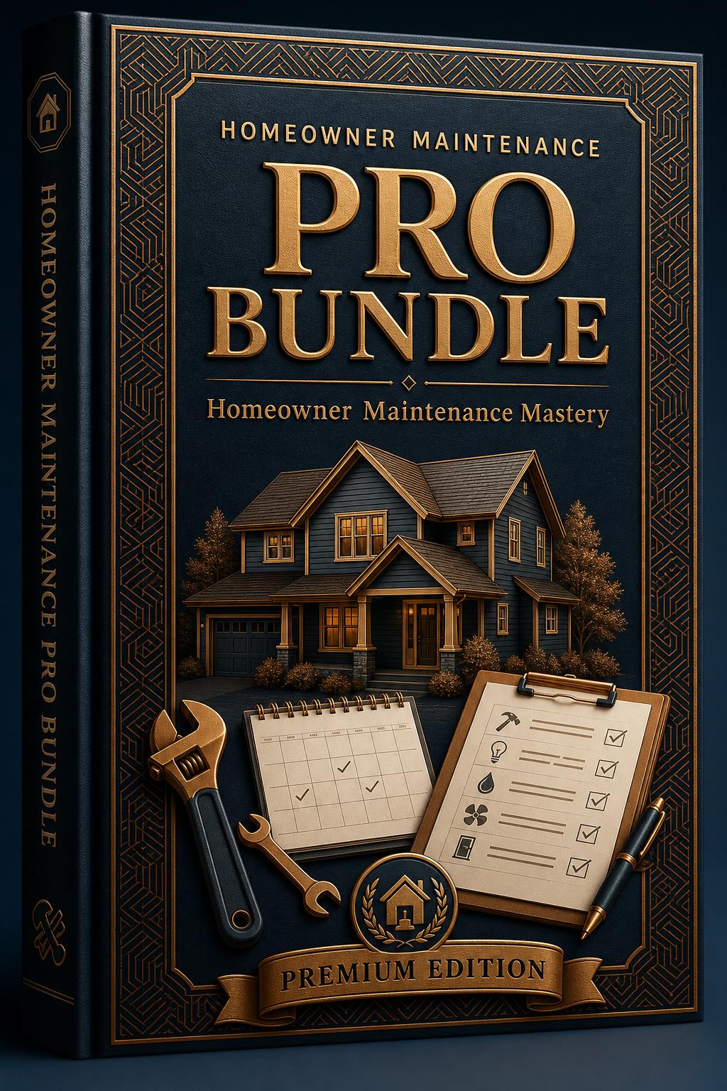 Homeowner Maintenance Pro Bundle — premium edition cover